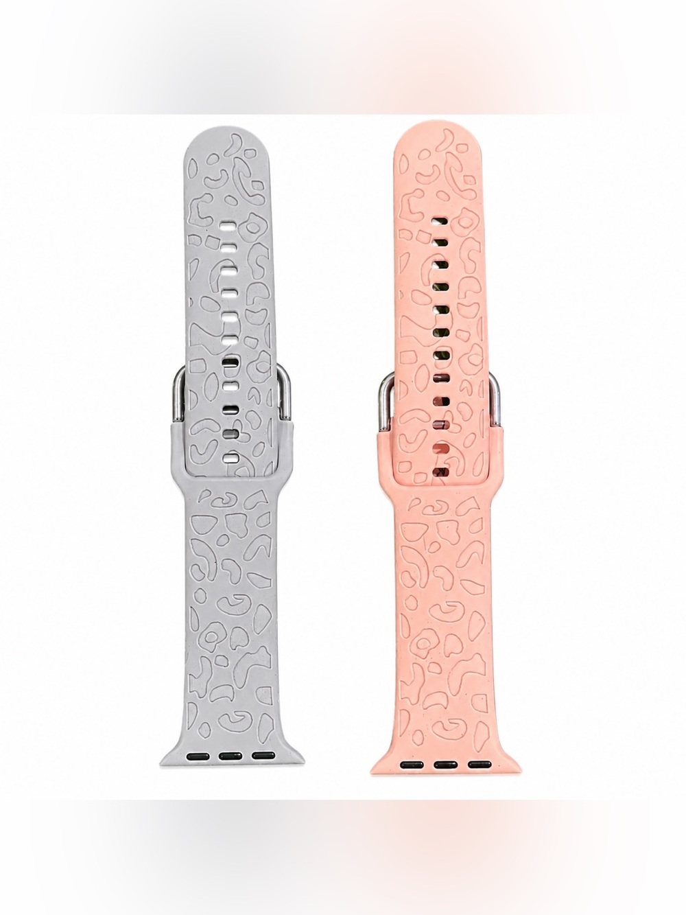 BRAND NEW WITH TAGS Leopard Laser Cut Apple Watch Silicone Band